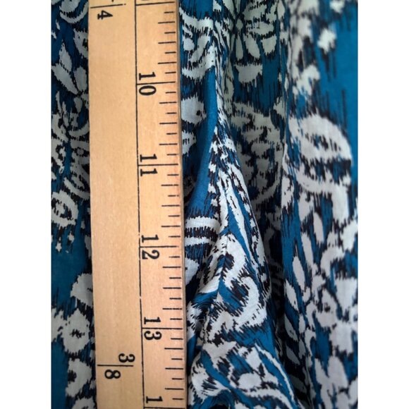 Zara Bohemian Paisley Printed Pareo Pants With Tie Waist For Women Size S - Picture 8 of 15